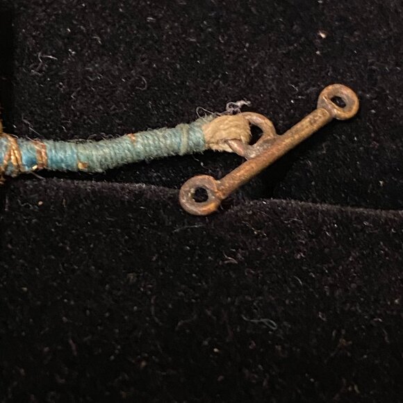 Vintage Turquoise Blue Mosaic Bracelet - Picture 4 of 7